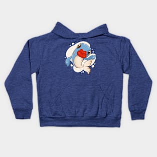 Big Lips Funny Fish Kids Hoodie